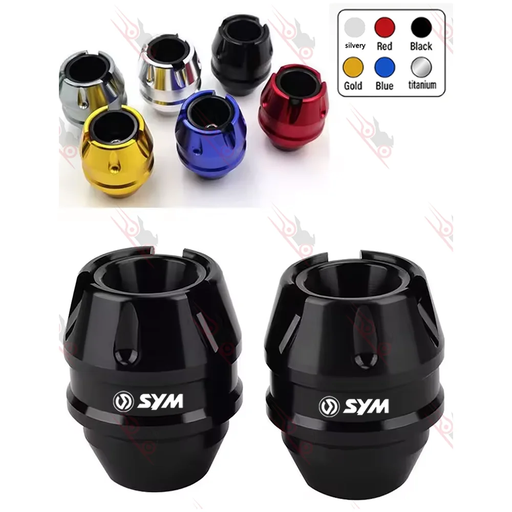 For SYM JETX JET-X JET X 125 150 X125 X150 Motorcycle Front Wheel Falling Protection CNC Crash Slider Anti Drop Ball