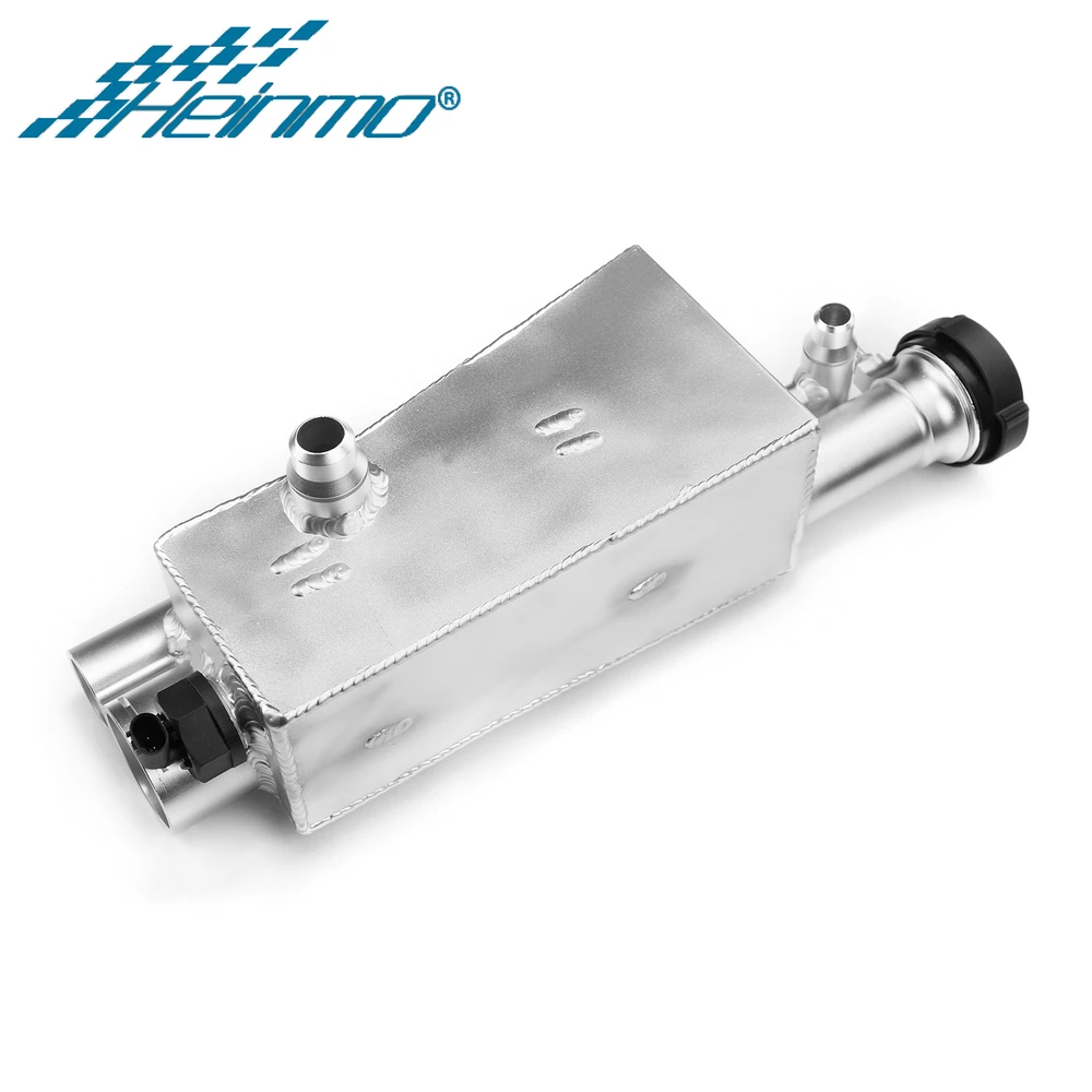 Car Aluminum Coolant Header Expansion Overflow Tank Reservoir Can Water Tank For E46 E53 E83 LCI X3 X5 Replacement 17117573781