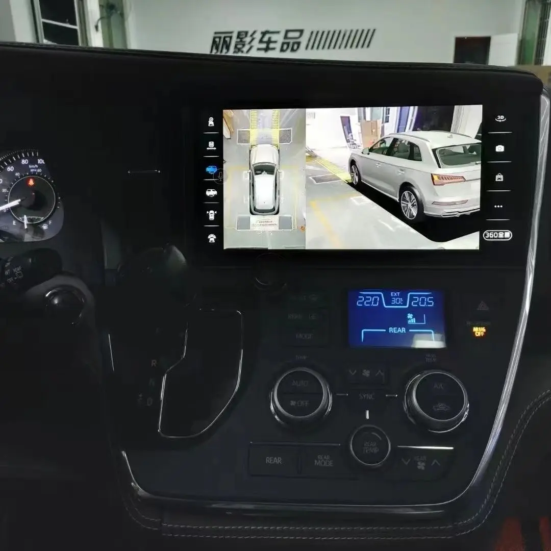 12.3'' For Toyota Sienna Android Radio Type Car Multimedia Video Player GPS Navigation Built-in WIFI wireless Carplay