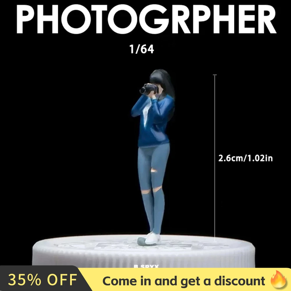 Kicarmod 1/64 Scale Model Figurine Photo Proposal Scene Figure  in Scale Diecast Model Car