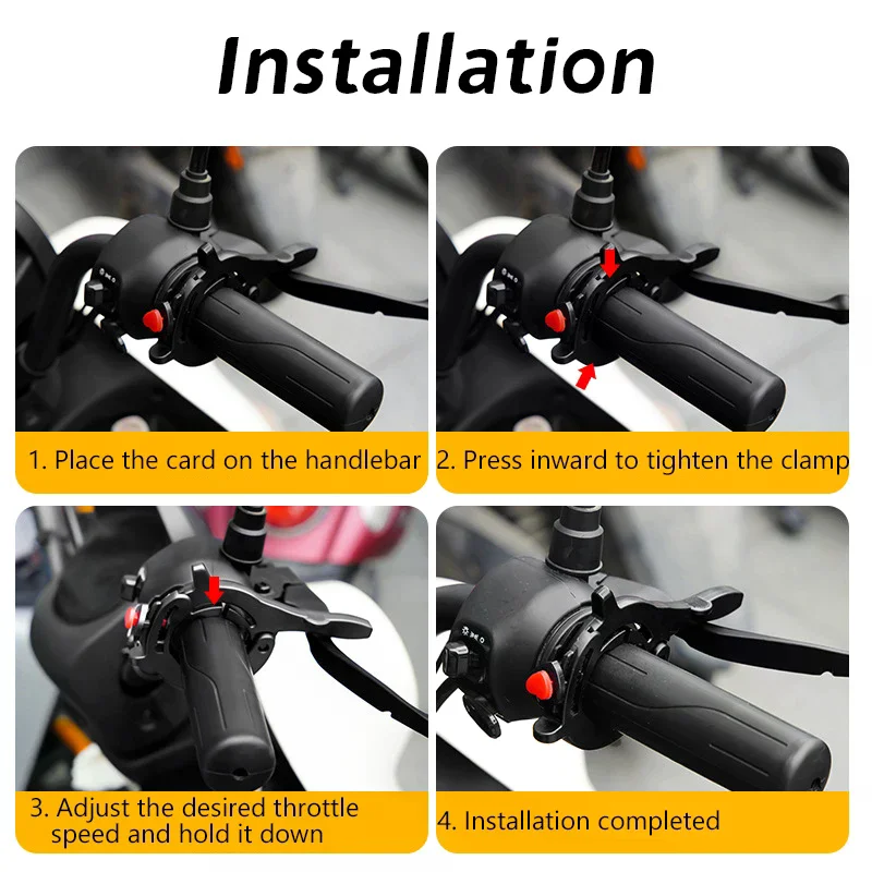 Cruise Control For Motorcycle Throttle Universal Motorcycle Cruise Throttle Assist Clips Handlebar Clip Motorcycle Accessories