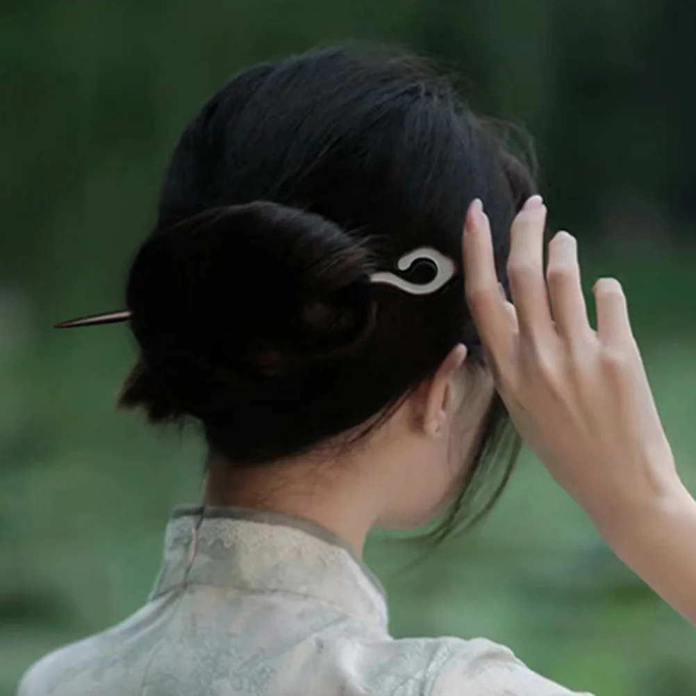 エボニーヘアクリップ,ヴィンテージヘアクリップ,中国のアクセサリーを見逃しています