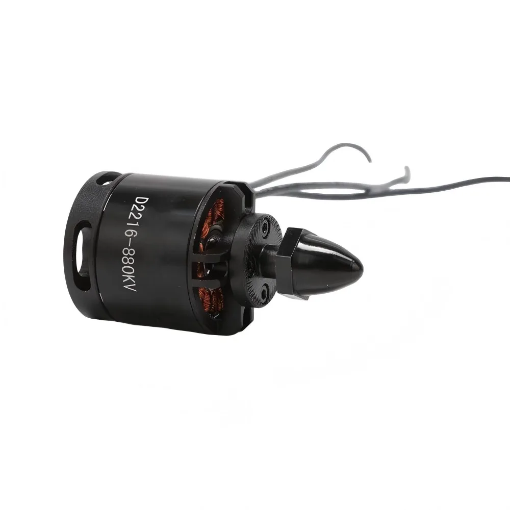 2216 Brushless Motor 880KV 1000KV 1400KV CW CCW 2S-4S LiPo RC Fixed Wing Drone Airplane Accessories High Thrust Brushless Motor
