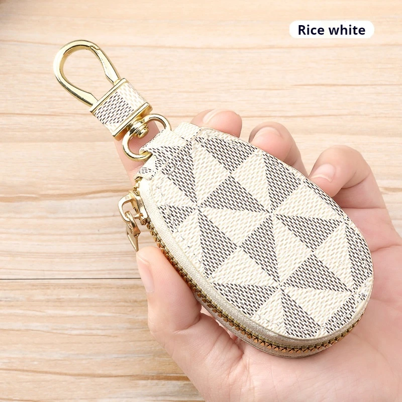 Key Bag for Women, Multifunctional, Simple, Men's Zipper, Home Car Key Bag