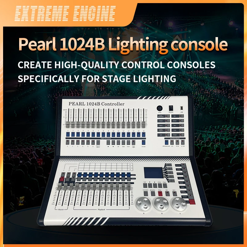 

Stage Lighting Console Pearl 1024b Controller Disco DJ Equiment For Club Theatre Performance Stage Light Par Moving Beam Show