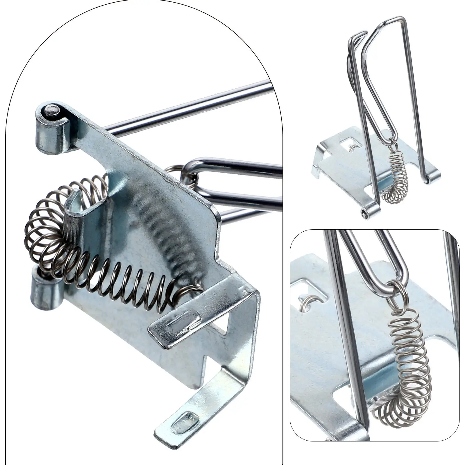 5 Pcs Cash Register Parts Stuffing Supplies Small Metal Money Clip Banknote Storage Drawer Clips Holder