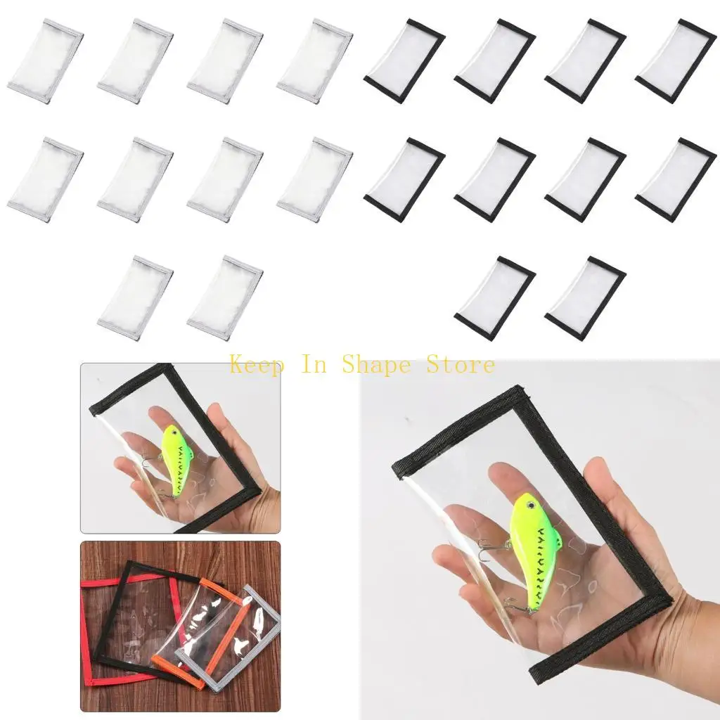 

Сумки для хранения рыболовного снаряжения отсчета У1ДЖК 10 кристаллические усилили края для безопасности крюка