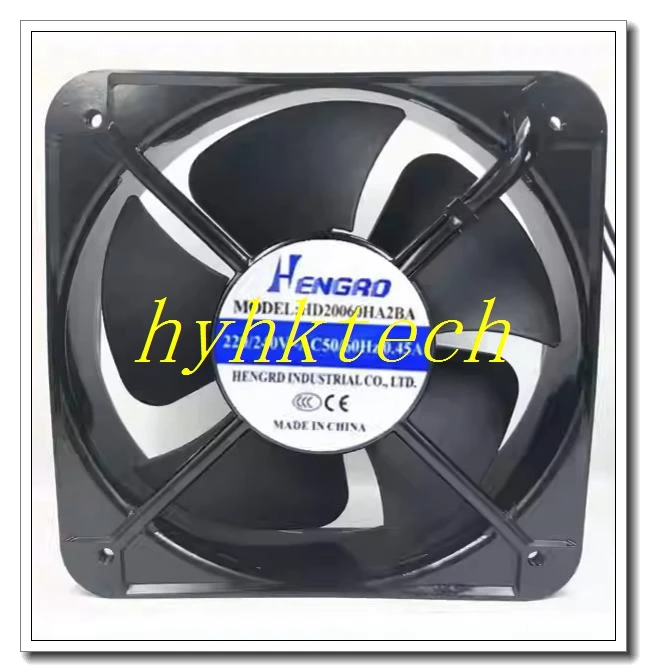 1 pcs of HD20060HA2BA  220V   Original Cooling fan,  100% tested before shipment