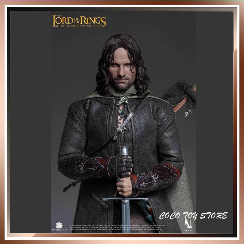 IN stock QS Queen Studios INART 1/6 Lord of the Rings Guard Messenger Ranger Aragon  Action Movable Figures Boy Collection Gift