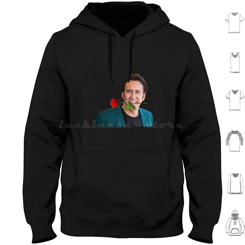 Nicolas Cage Ties The Knot For Fifth Time Hoodies Long Sleeve Nicolas Cage Cage Face Off John Travolta Travolta