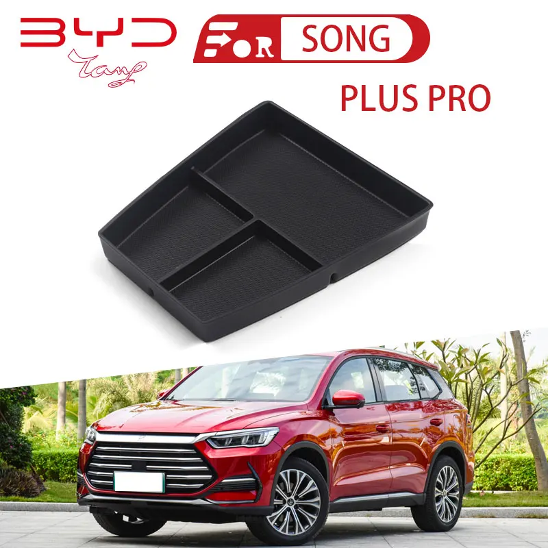 

For BYD SONG PLUS DM-i Glove Organizer Tray Frame Interior Accessories Car Center Console Armrest Storage Box Trim Cover