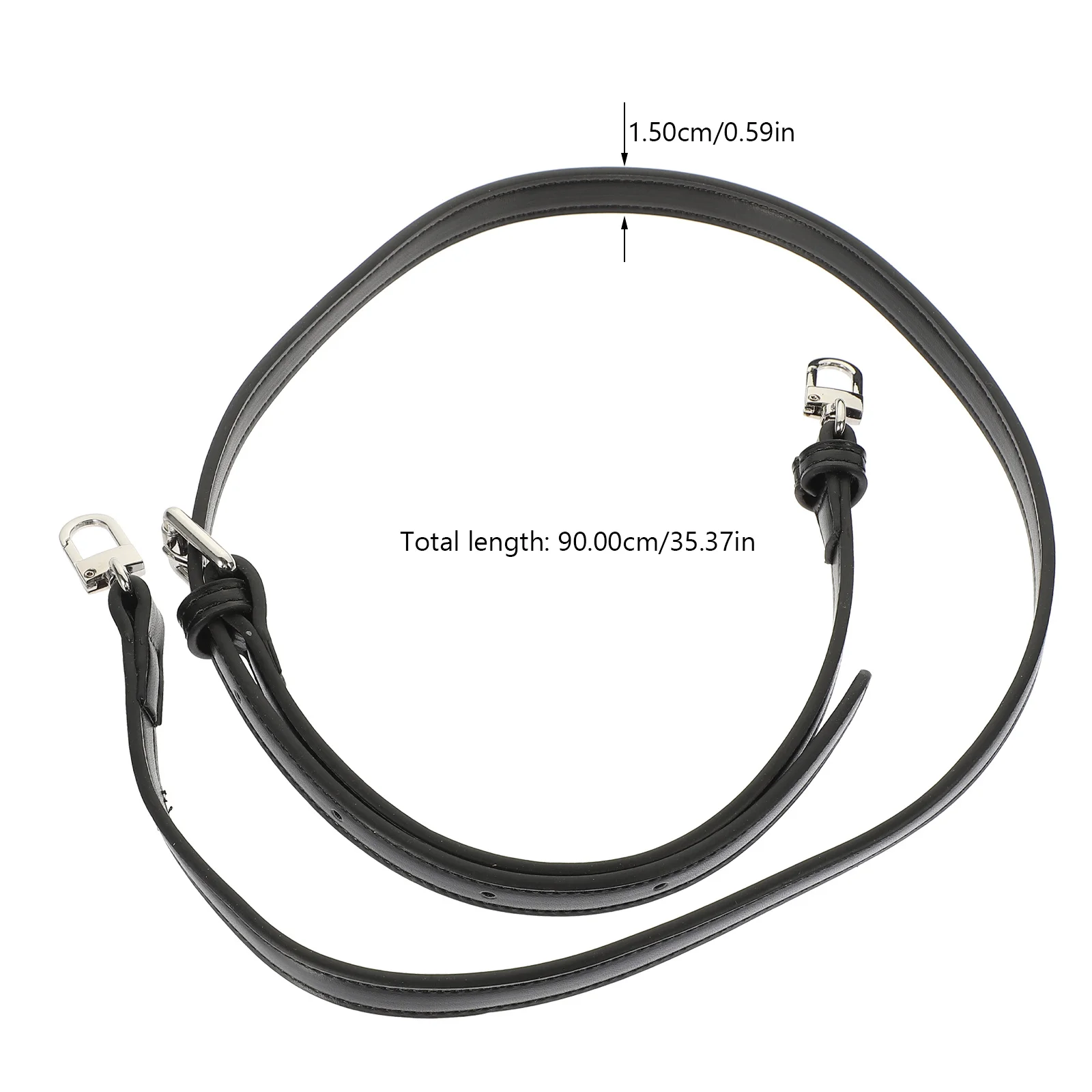 حزام كتف بديل قابل للتعديل من البولي يوريثان، حزام محفظة كروس لحقيبة اليد، ملحقات حقيبة اليد، حزام حقيبة يد كروس #5