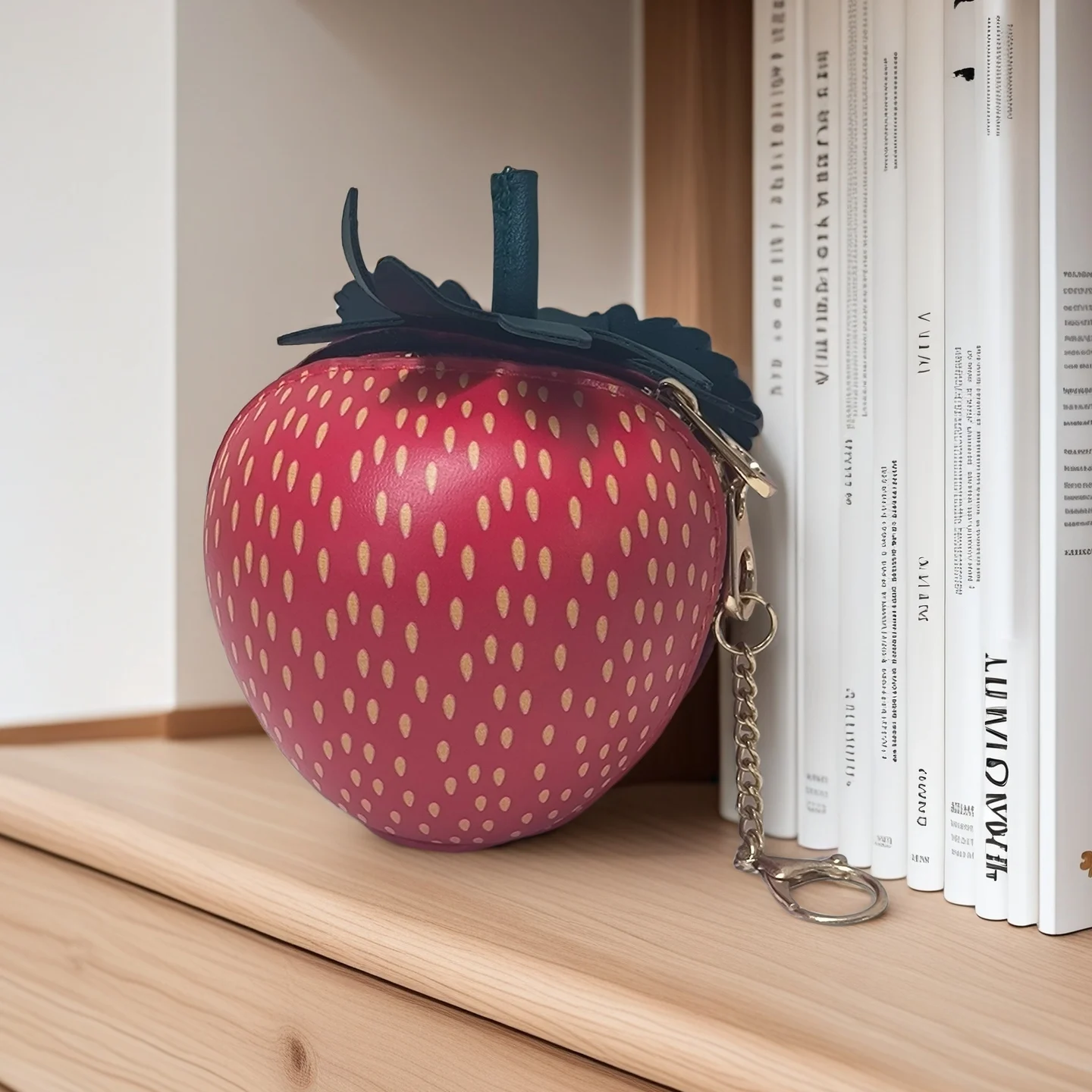 

Симпатичная клубничная модная авангардная простая мини-портативная изысканная модная сумка через плечо сумка-мессенджер