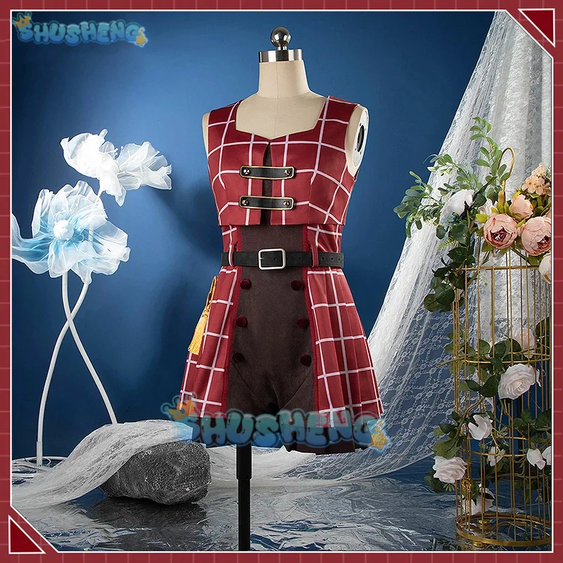 بدلة لعبة Shusheng Vtuber Nijisanji Uduki Kohh MV زي جميل زي تنكري لحفلات الهالوين كرنفال لعب الأدوار