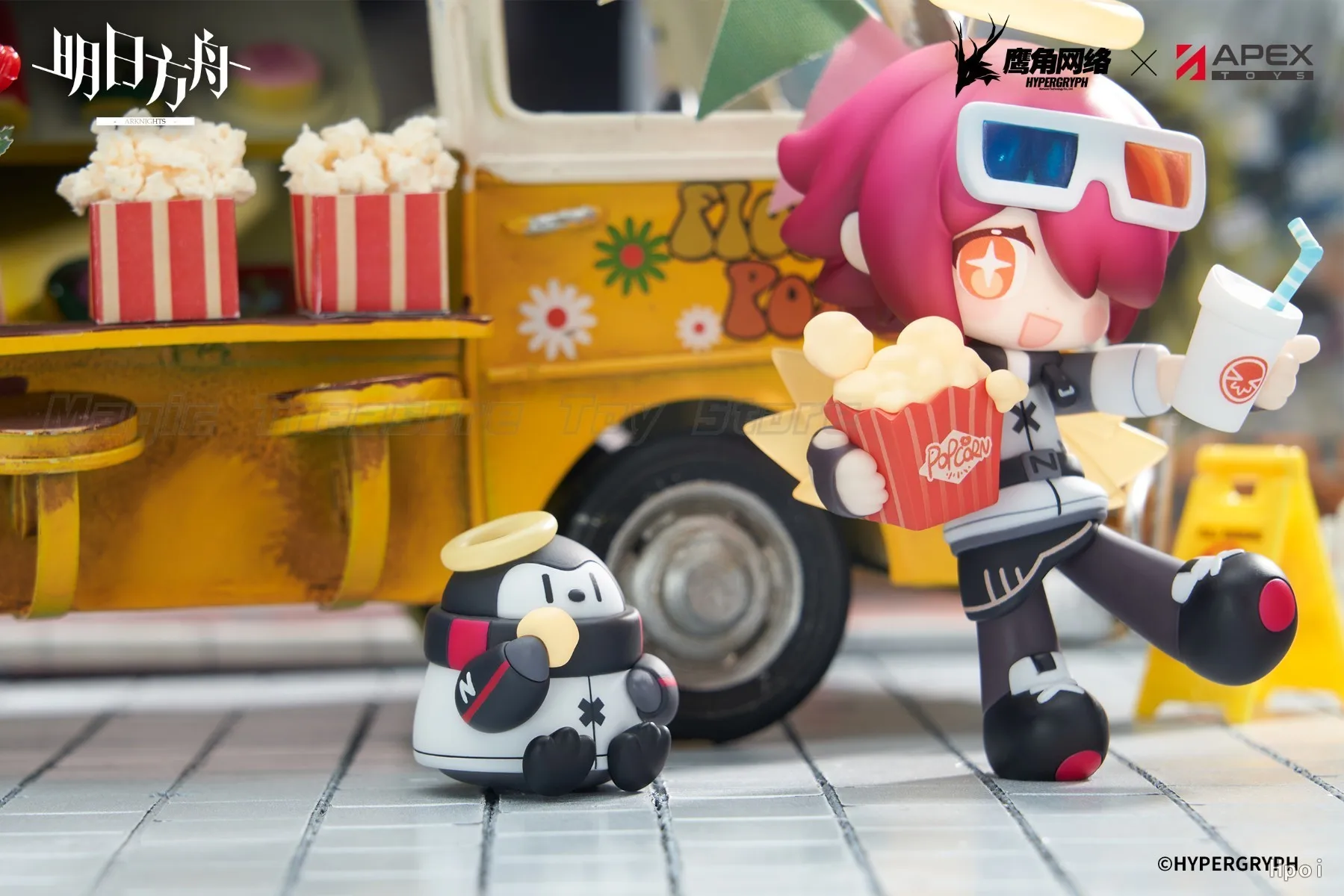 

【В наличии 】APEX-TOYS Arknights Dessert Q Edition Series Exusiai Фигурка Игрушка