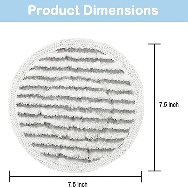 Tampons de rechange pour vadrouille à vapeur, tampons pour Shlavabo S7001, S7000AMZ, S7000, S7001TightS7201 Series, 10 pièces