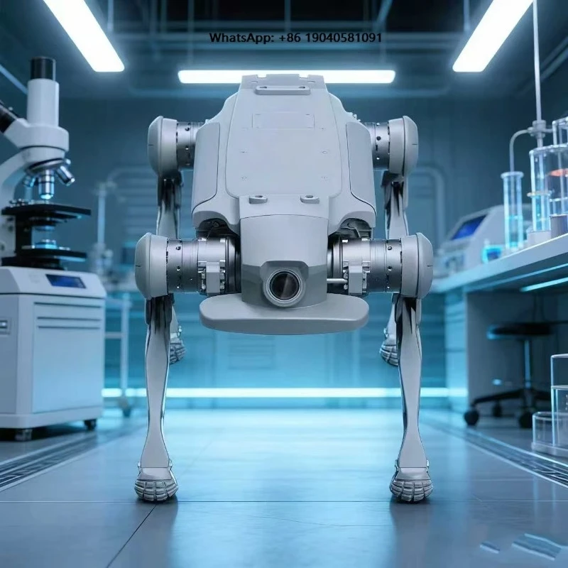 Can Be Used for Education and Research As Well As for Industrial Inspection New Type of Advanced Four-legged Robot
