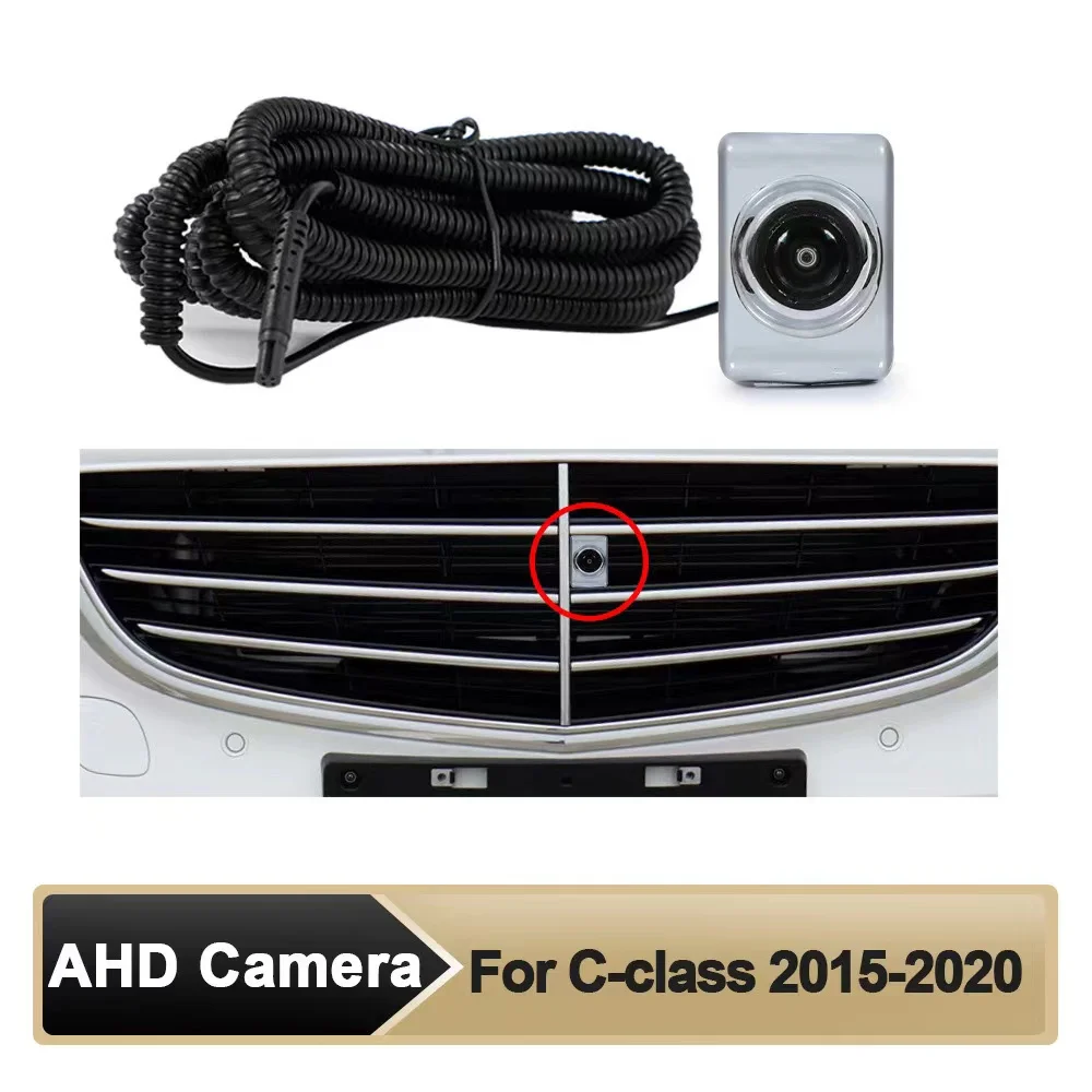 

ZONGJI Car AHD Front View OEM Camera HD Night Vision Fisheye 150 °Camera Mercedes Benz C-Class 2015-20