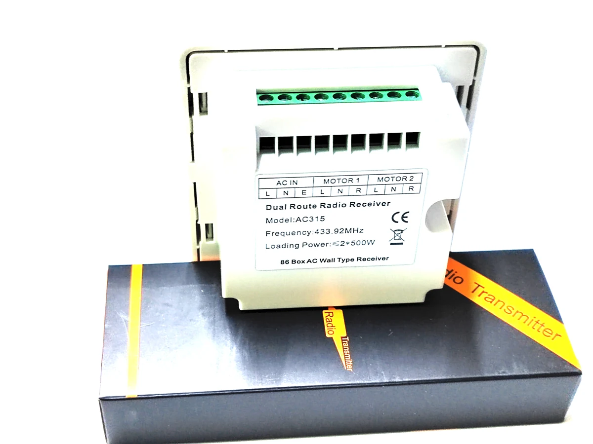 dual channels 220V!!! wired Module window opener Switch controller for 220V!!double window opener motor