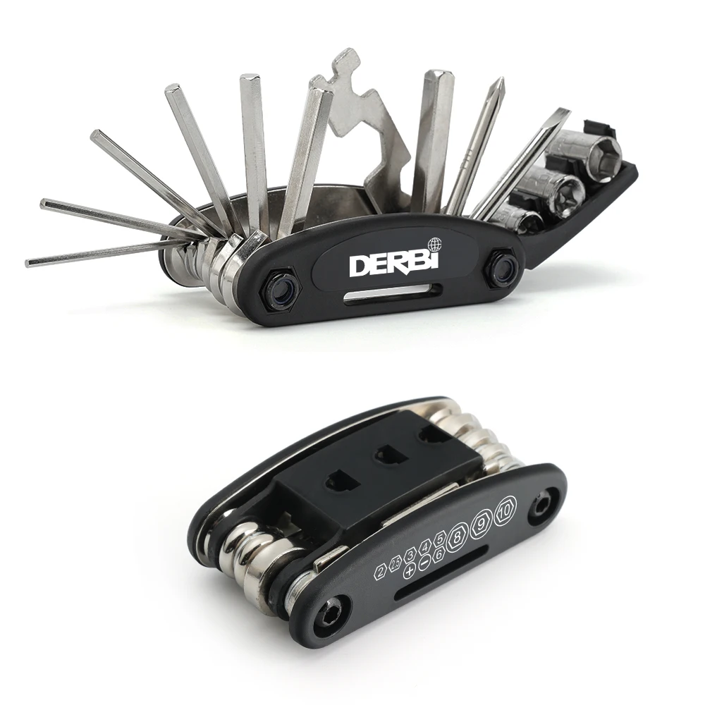

Motorcycle Multifunction Tool Repair 16 functions Screwdriver Set For DERBI EBE EBS D50B0 VARIANT SPORT R GPR Accessories