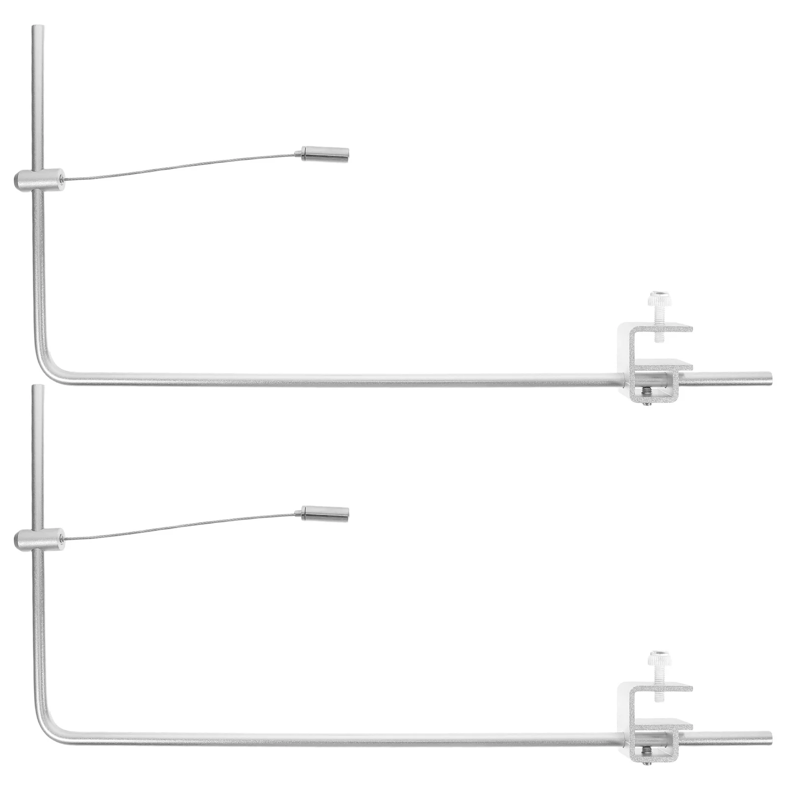 

2Pcs Aquarium Light Support Stand Aluminum Alloy Fish Tank Light Mount for Freshwater Saltwater High Brightness Lighting