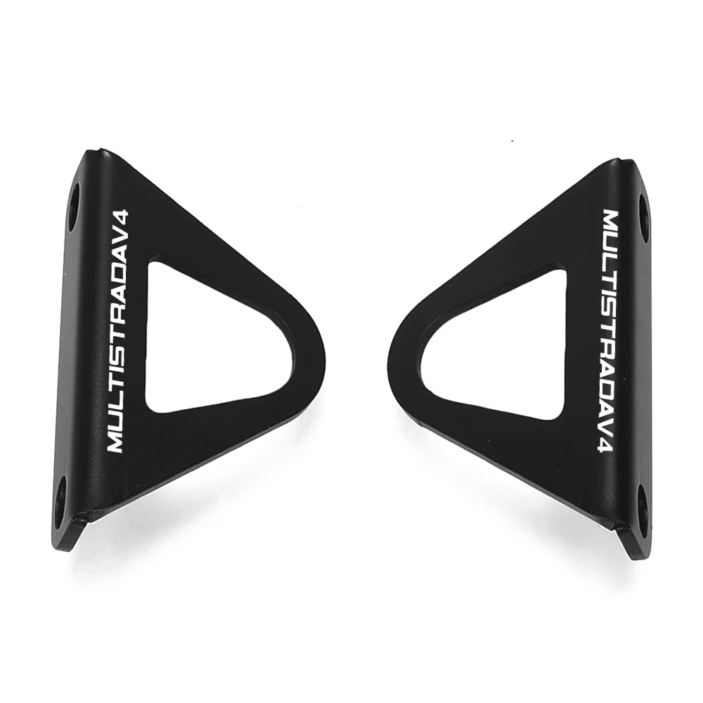 For Ducati Multistrada V4  V4S V4 Rally V4 RS 2021-2022-2023-2024 Motorcycle Racing Hook Footrest Rear Foot Rest Blanking Plates
