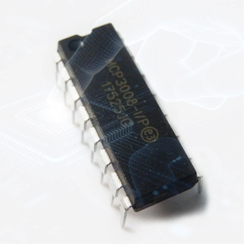 (5-10-20-30-100PCS) MCP3008 DIP-16 MCP3008-I/P