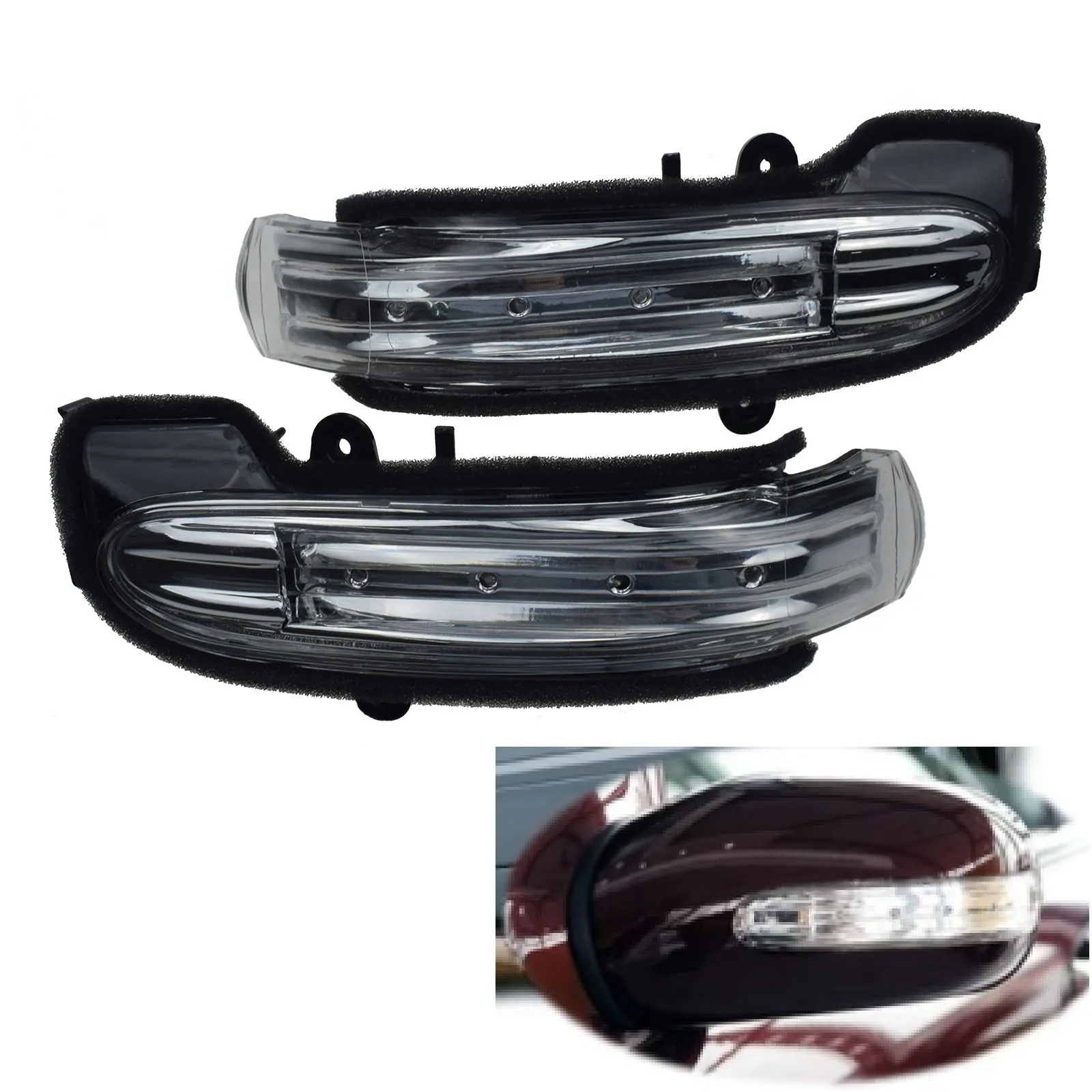 A2038201521 Mirror Turn Signal Lights Left for Mercedes C200 C230 C280 C350