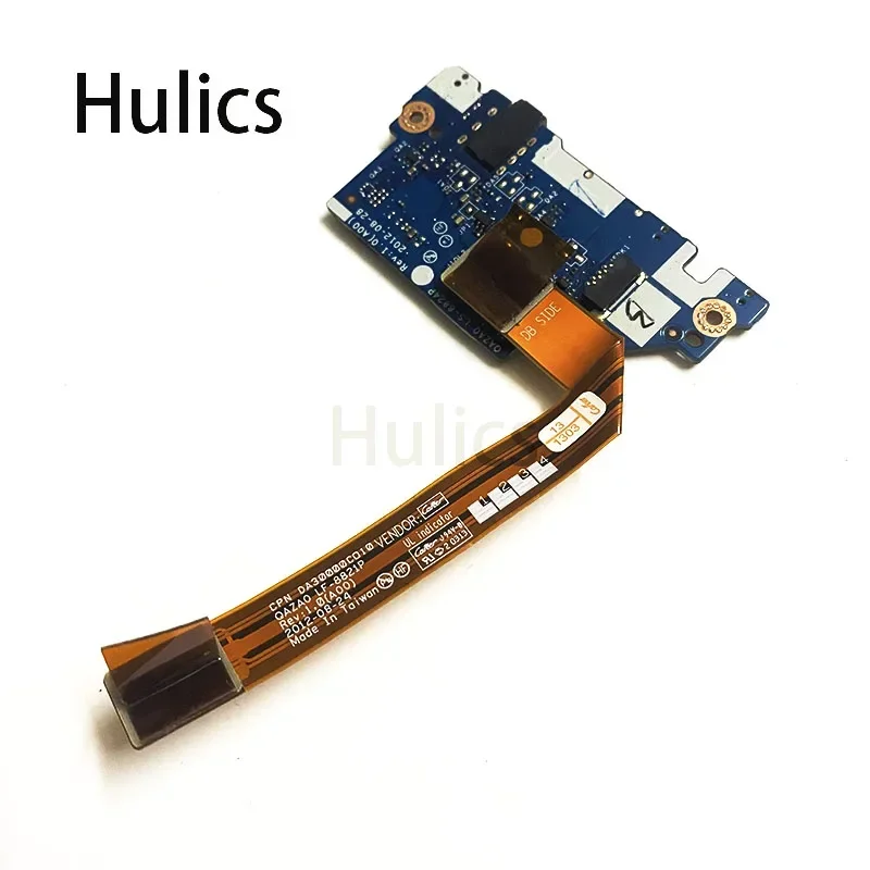 Hulics Used LS-8824P 07RFHW 7RFHW For Dell XPS12 9Q23 Laptop Switch Audio Board