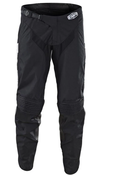 GP Pants Mono Black MX Motocross Dirt Bike ATV Gear Adult