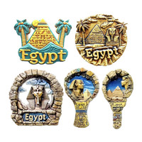 Africa Egypt Resin 3D Fridge Magnets Tourism Souvenir Refrigerator Sticker Handicraft Gift Decoration Articles