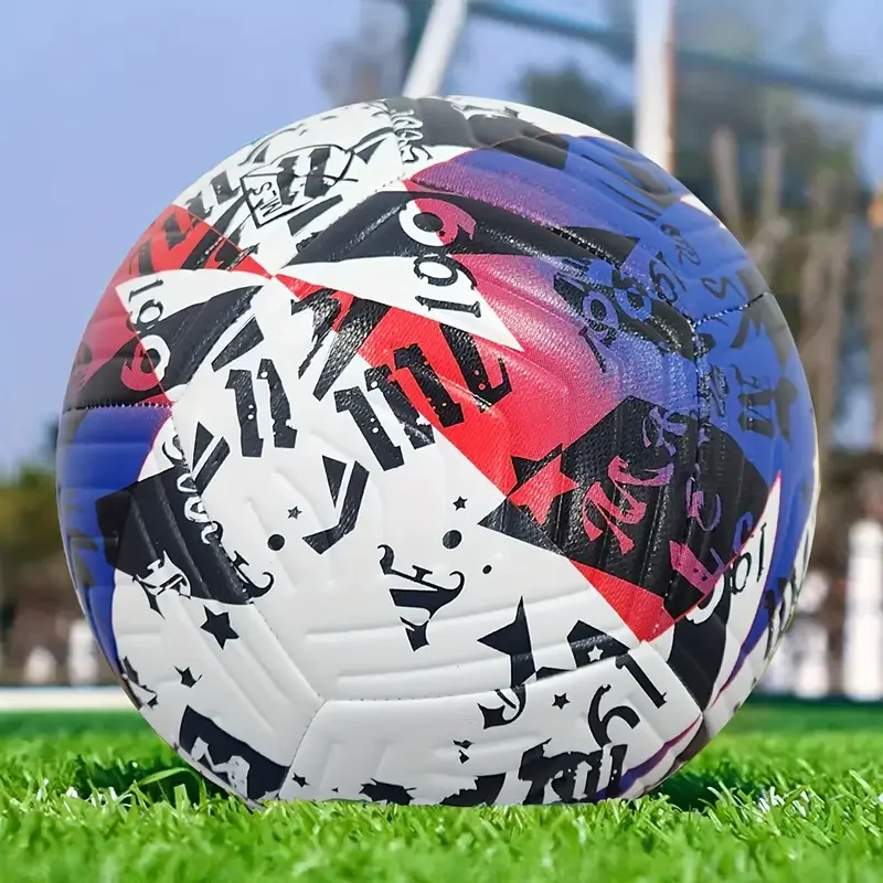 

Soccer Ball PU Material Size 5 Size 4 Machine-stitched Balls Goal Outdoor Football Training Match League Child Men Futbol 1PC