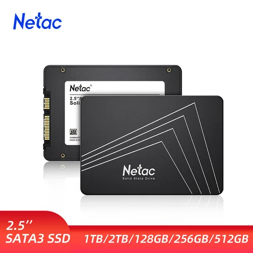 Imagen 1 del producto Netac SATA SSD 1TB SATA3 2,5 128G 256G 512G 2TB HDD discos duros 560MB/S unidad interna de estado sólido dura para ordenador portátil SSD de escritorio
