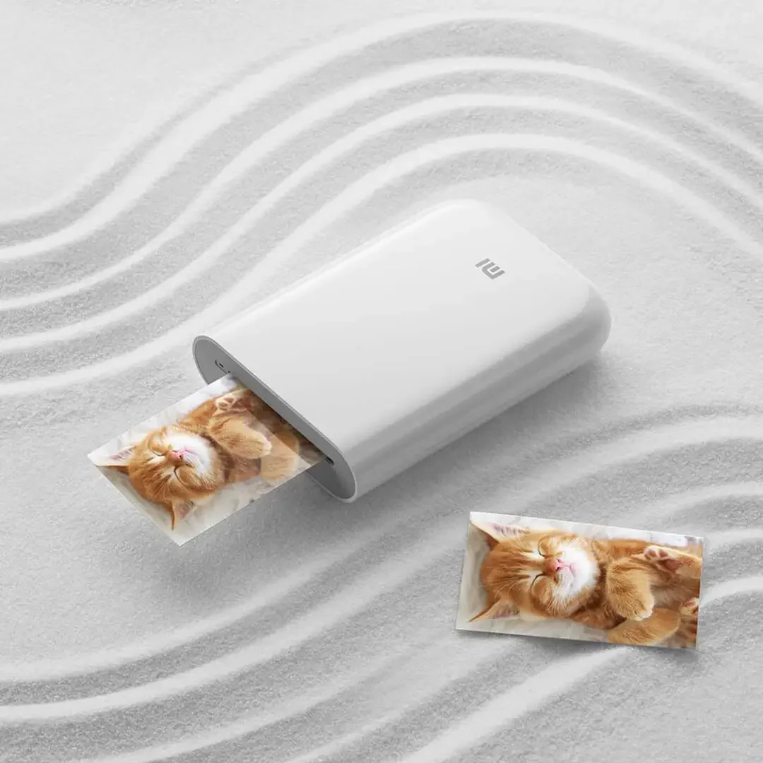 50/100 PCS Xiaomi ZINK Pocket Printer Paper Self-adhesive Photo Print  Xiaomi 3-inch Mini Pocket Photo Printer Paper