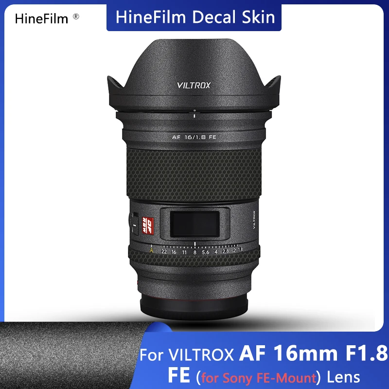 

FOR Viltrox 16 1.8 FE Lens Decal Skins for Viltrox AF 16mm f/1.8 FE Lens Wrap Cover Skins AF16 F1.8 Lens Premium Court Sticker