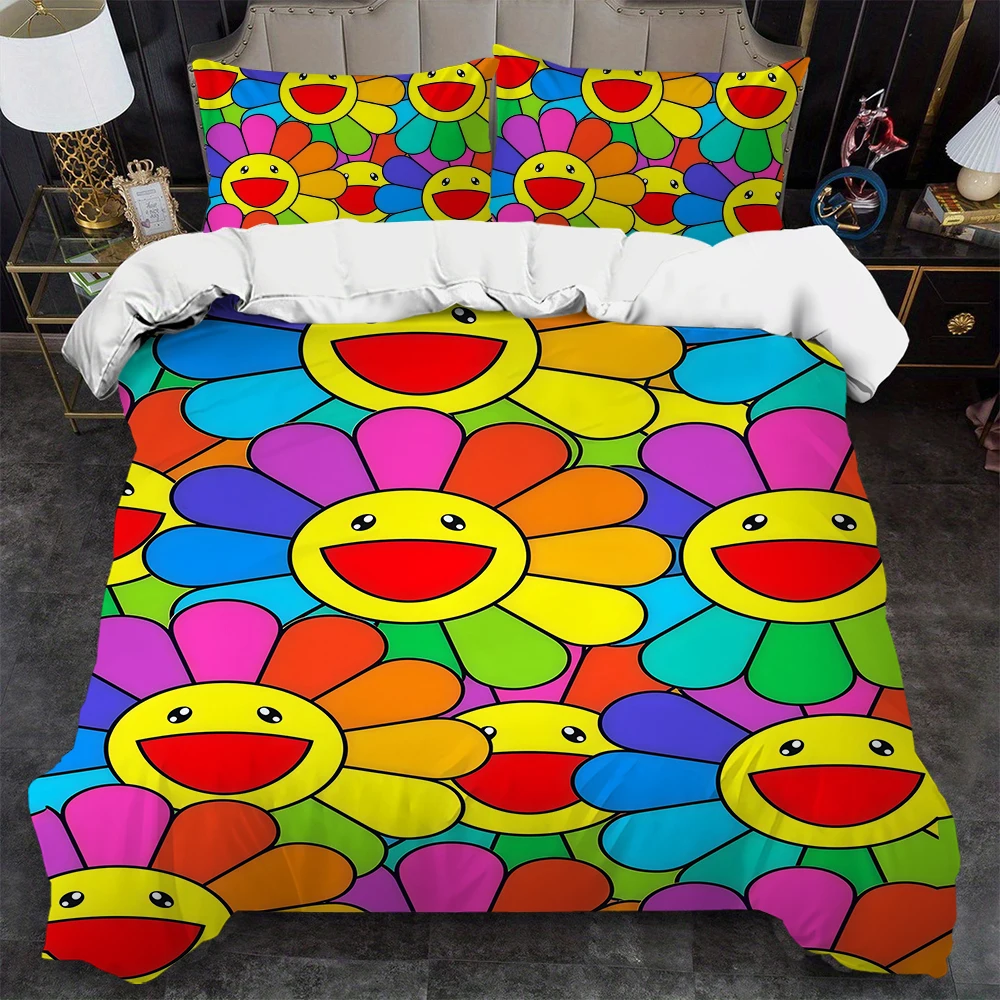 

Комплект постельного белья ART M-Murakami Flowers, 3 предмета, мягкий, для лета, для студенческого общежития, дома, детской кровати, бестселлер