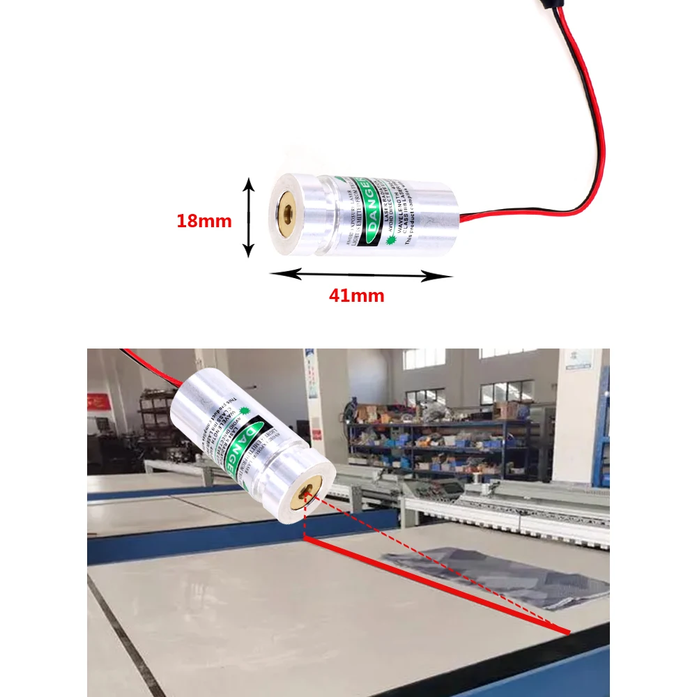 520nm 532nm Green Fine Beam 18mm KTV Laser Light Lamp Infrared Laser Module