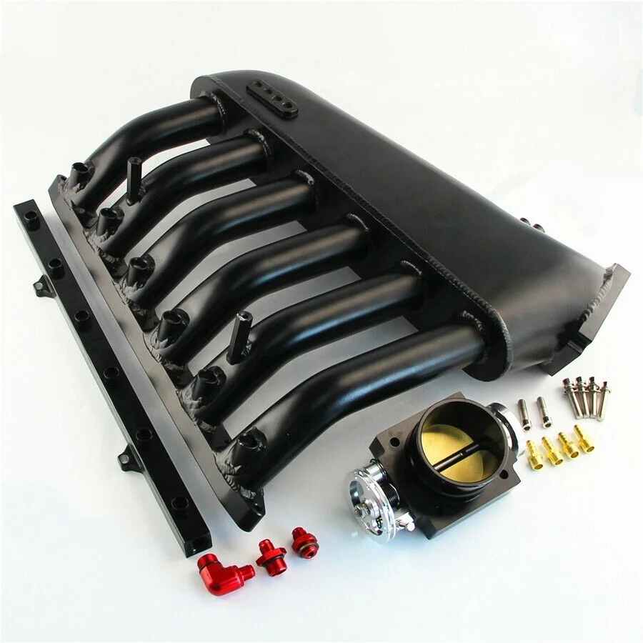 Premium Intake Manifold With  80mm Throttle Body for E36 E46 M50 M52 325i 328i M3 E39 528i
