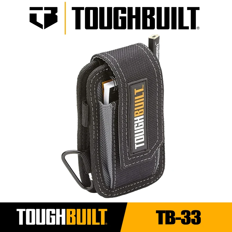 TOUGHBUILT TB-33 Multi Cell Phone Tool Pouch Universal Organizer for Notebook Woodworking Pencil Keychain Toughbuilt Pouch Bag