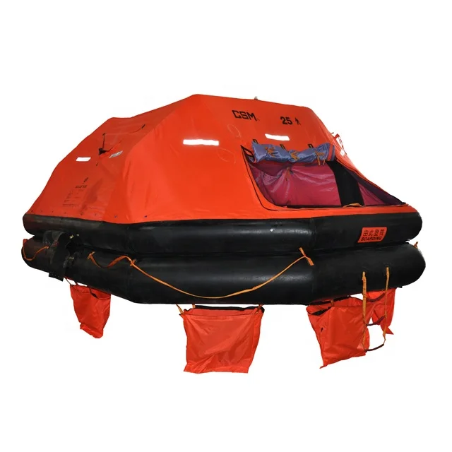 

Морской надувной спасательный плот, одобренный Solas для 25 человек