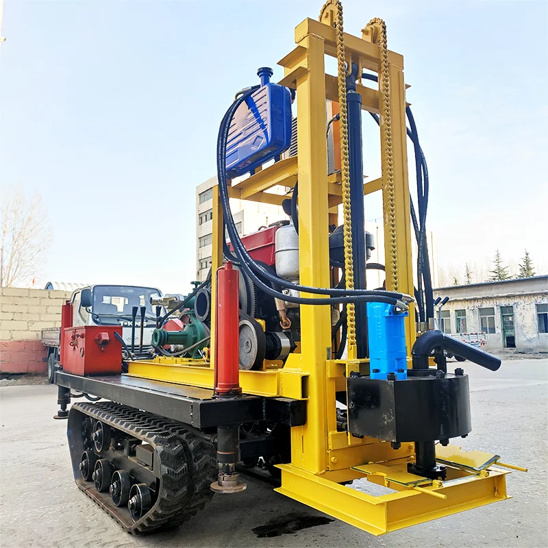 맞춤형 22HP 프리미엄 디젤 드릴 100m 유압 고품질 수원 시추 장비