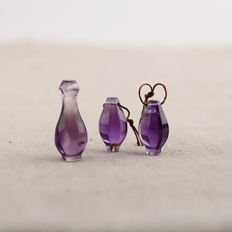 

B&F Nugget AmethystPendant Beads, Handmade Natural stones beads, Polished Stones for jewelry Making Supplies