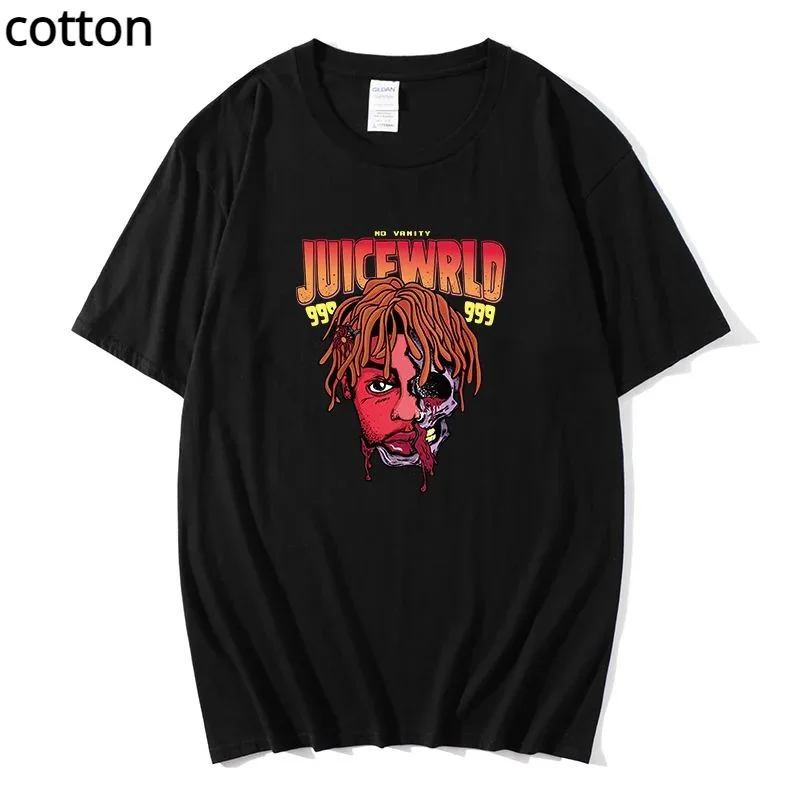 

Juice Wrld T-shirt Rap Men Cool Street Fashion Trend T-shirt Graphic Print T-shirt Hip Hop Top Tees