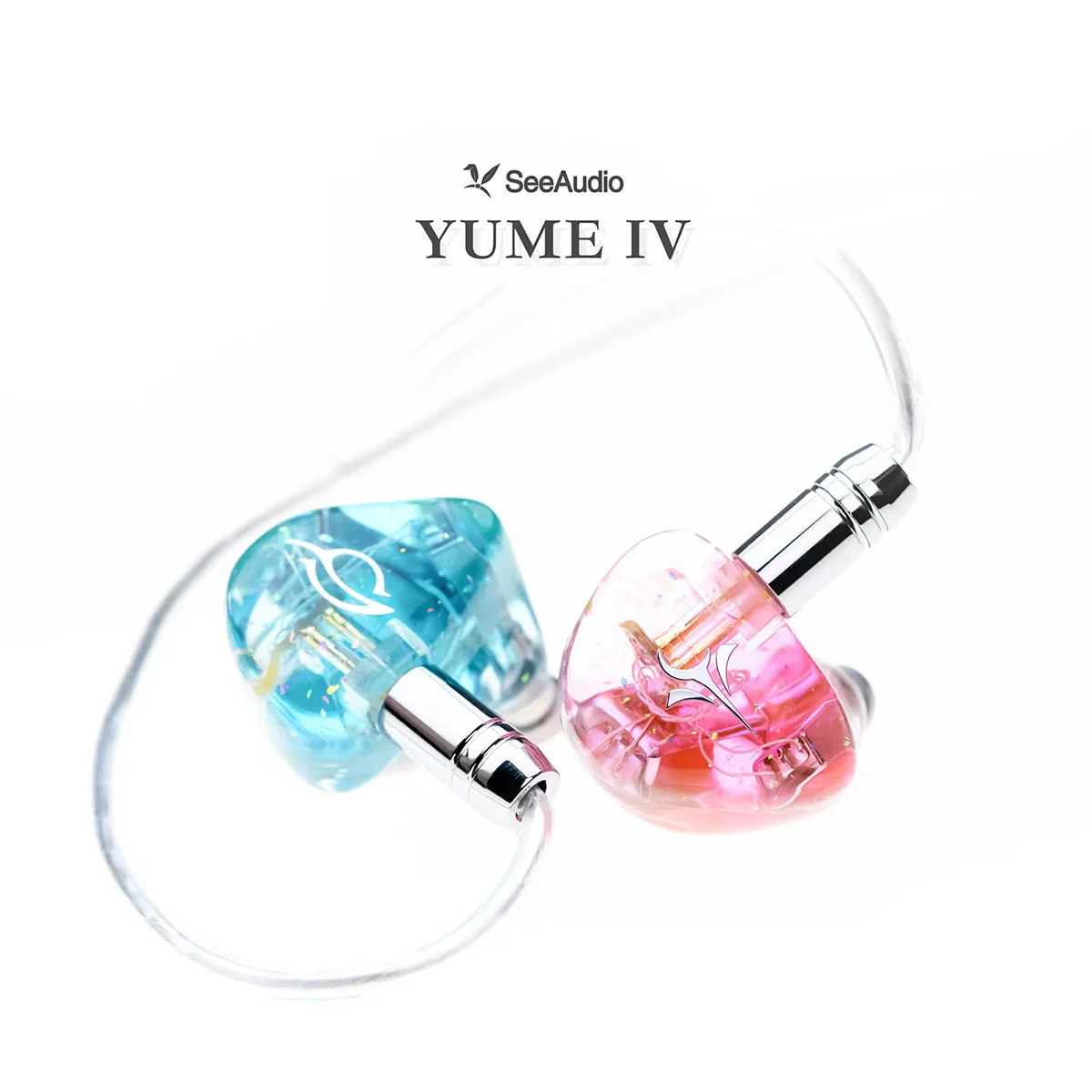 SeeAudio YUME IV HiFi Earphone 2BA Driver Balanced Armature 0.78mm 2Pin Interface Headset Exchangeable Cable Wired IEM