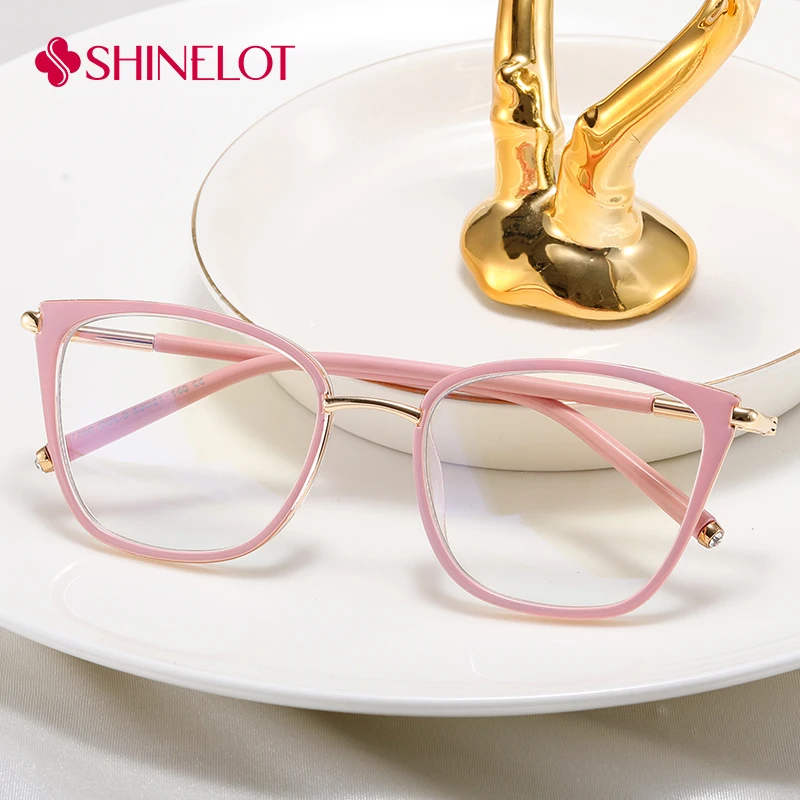 97759 Retro Delicate Cat Eye Prescription Eyeglasses Frame Female Optical Glasses Best-Selling Eyewear Mom's Birthday Gift