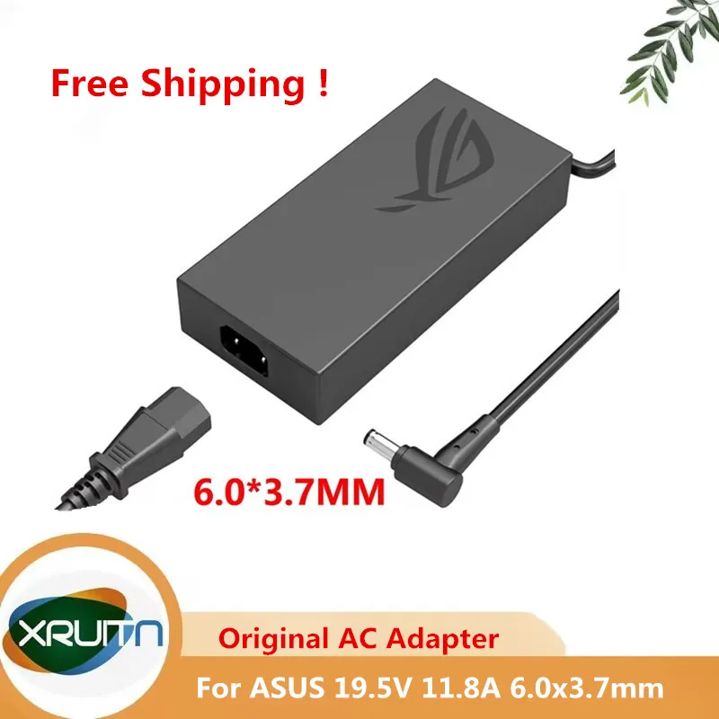 

Оригинальный адаптер для ноутбука 19.5V 11.8A 230W 6.0*3.7mm ADP-230GB B, зарядное устройство переменного тока для ASUS ROG Strix G531GV-DB76