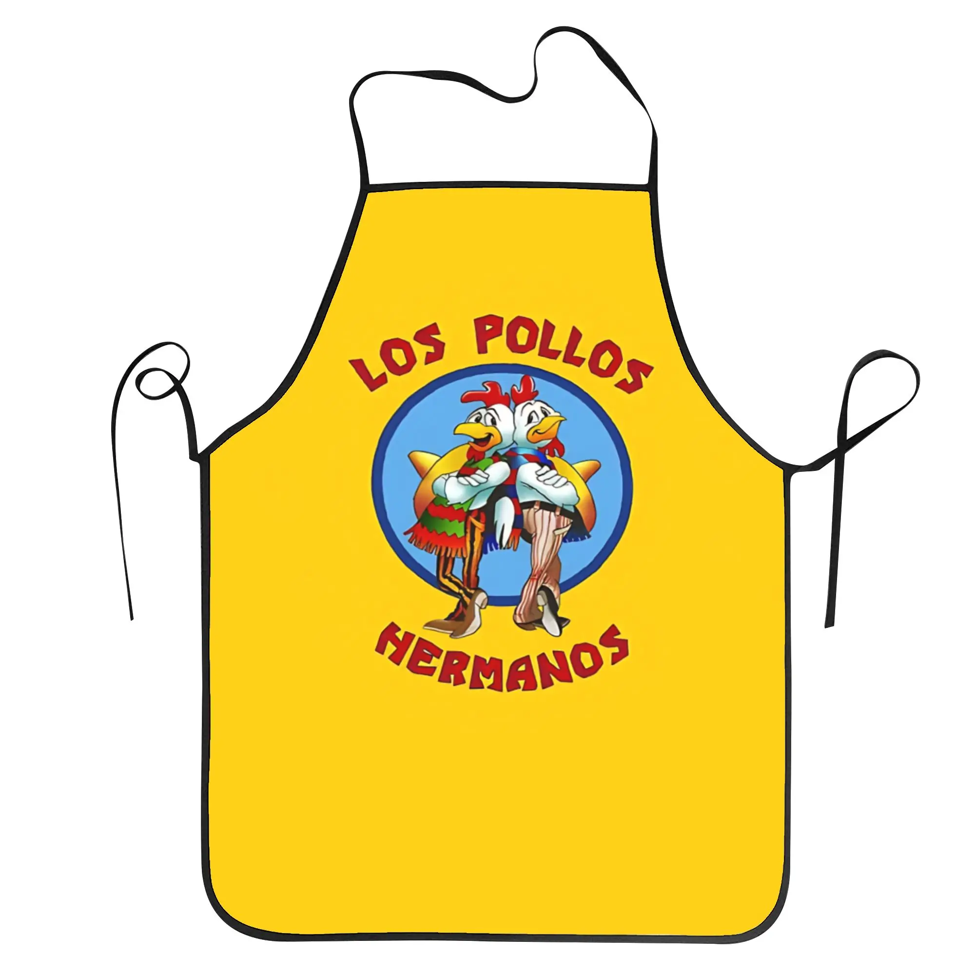 Breaking Bad Los Pollos Hermanos(1) Apron  Household Fashionable Kitchen Accessories Adult Restraunt Aprons without Pocket