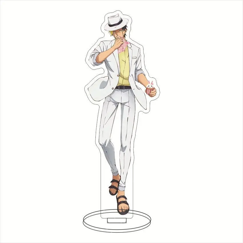 Mashle: Magic and Muscles Rayne Ames Abel Walker Abyss Razor Double Sided Acrylic Stand Ornament Adornment Collection Souvenir