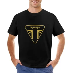 british Motor Gold Tee T-Shirt hippie clothes tops summer tops plus size tops tshirts for men