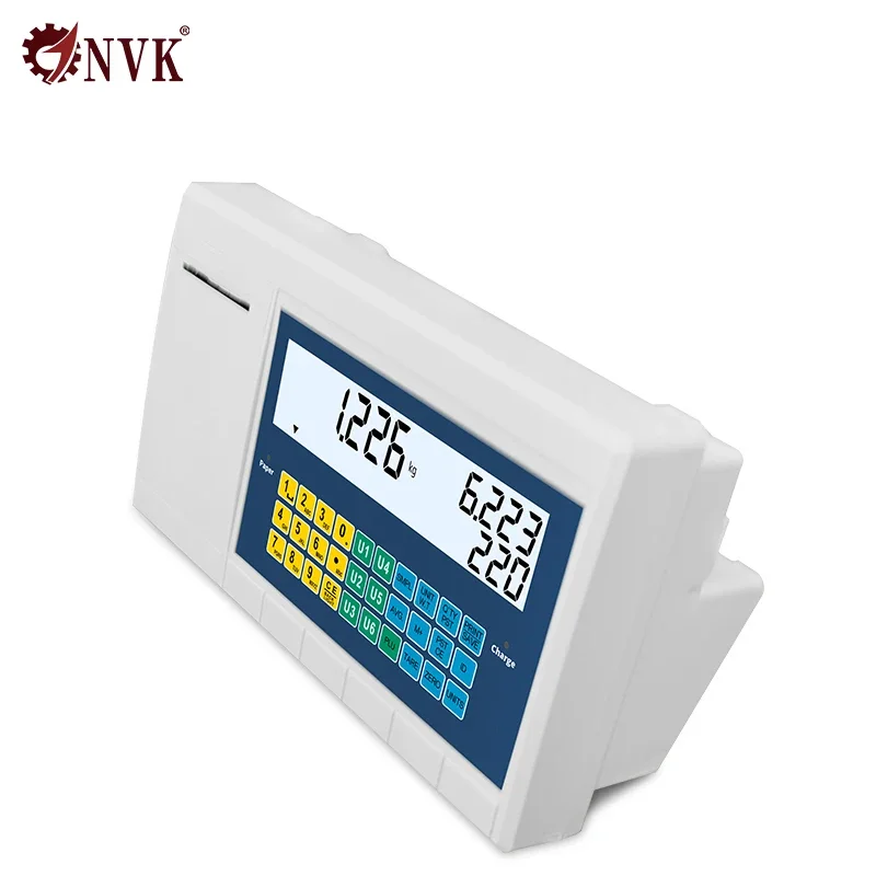 2025 hot sale Counting Indicator Display Label Printer Digital Weighing Indicator with Label Printer for Floor Scales Bench Scal